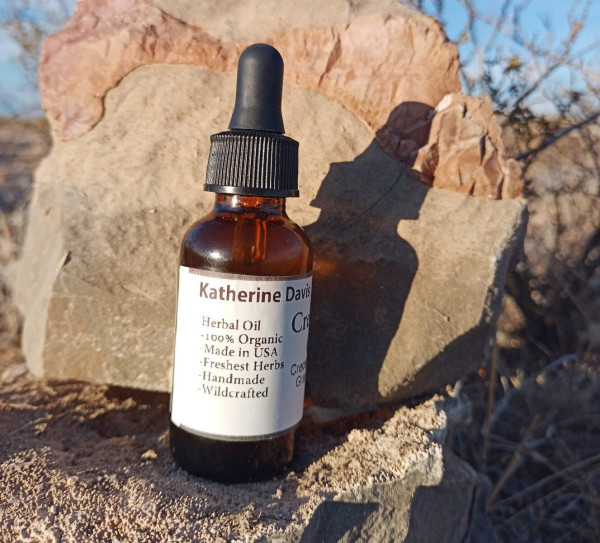1oz Creosote Oil INFUSED Grapeseed Oil, Chaparral Fragrance - Image 2
